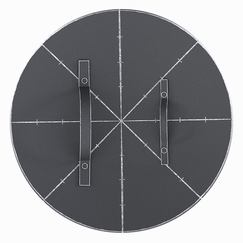 Round Shield Foam Pattern - Digital Download | PDF image 6