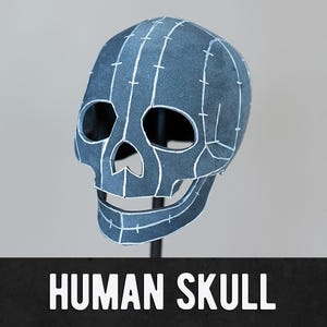 Human Skull Pattern - Digital Download | PDF