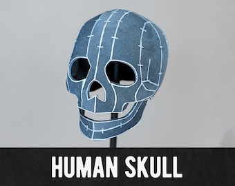 Human Skull Pattern - Digital Download | PDF
