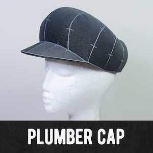 Plumber Cap Foam Pattern - Digital Download | PDF