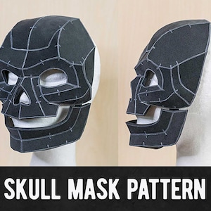 Skull Mask Pattern - Digital Download | PDF