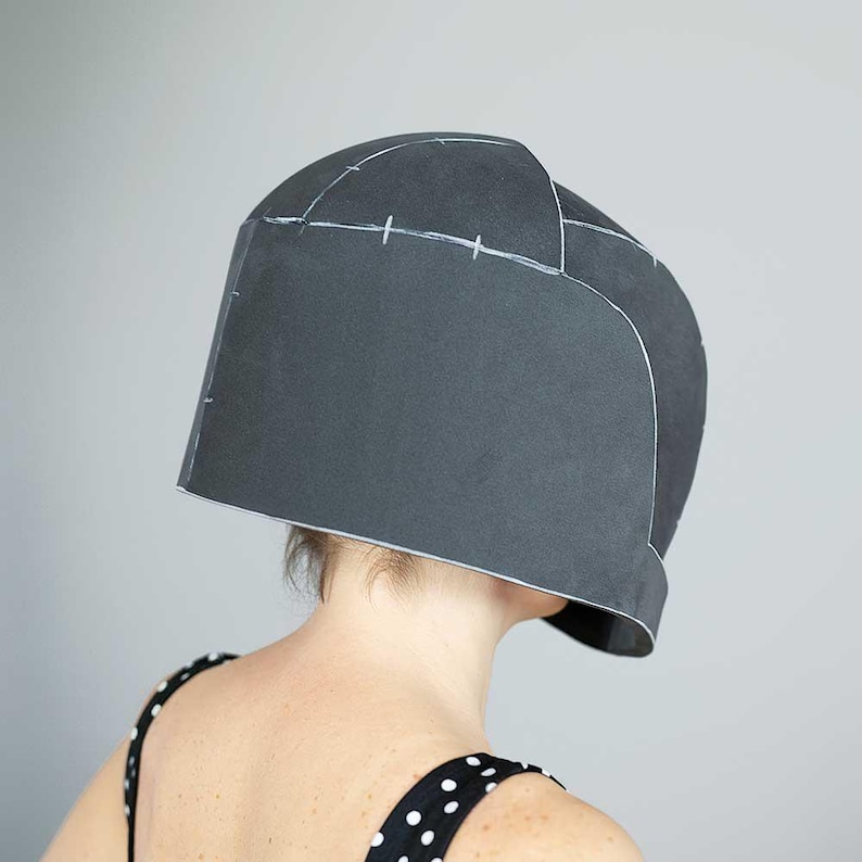 Sci-Fi Helmet Pattern - Digital Download | PDF image 3
