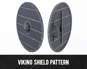 Viking Shield Foam Pattern - Digital Download | PDF