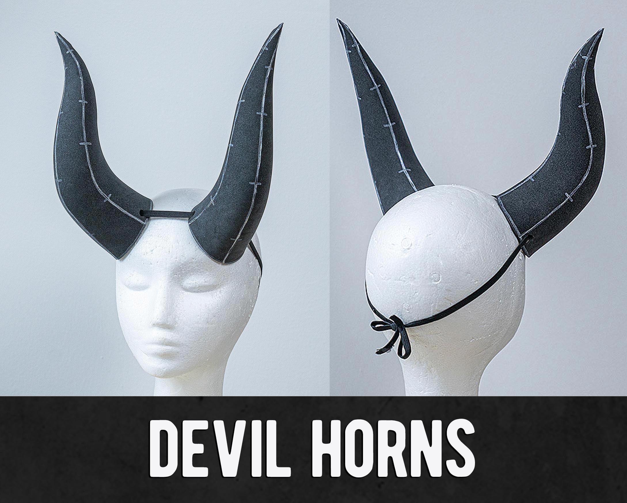 Devil Horn Foam Pattern - Digital Download | PDF - Etsy