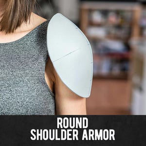 Round Shoulder Armor Pattern - Digital Download | PDF