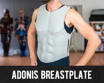 Modèle de plastron masculin Adonis Armor - Téléchargement numérique I PDF