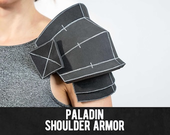 Paladin Shoulder Armor Pattern - Digital Download | PDF