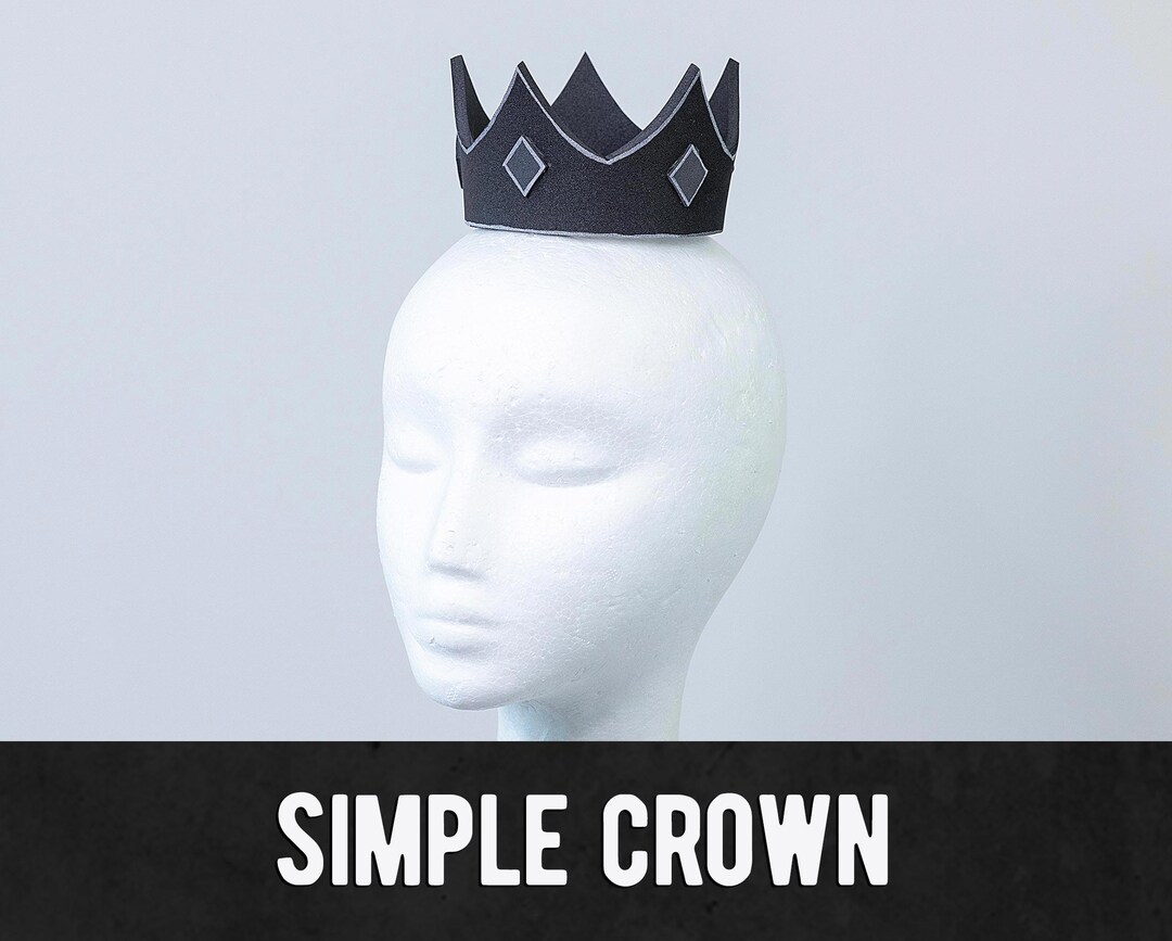 Basic Crown Pattern Simple Crown Pattern - Digital Download | PDF - Etsy