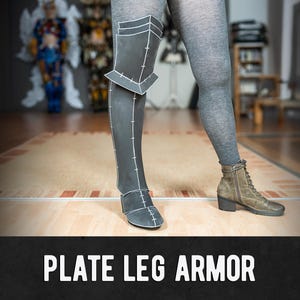 Plate Leg Armor Pattern - Digital Download | PDF