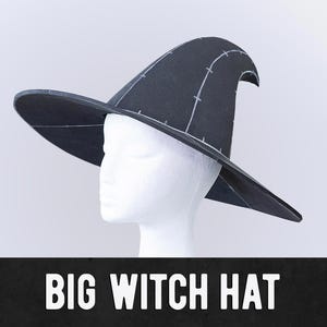 Großes Hexenhut-Muster - Digital Download | PDF-Datei