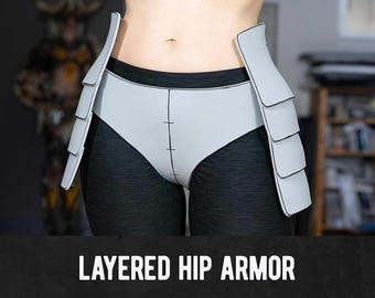 Layered Hip Armor Pattern - Digital Download | PDF