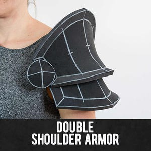 Double Shoulder Armor Pattern - Digital Download | PDF