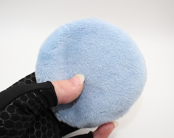 Sensory crinkle pouch - ultra soft stim toy