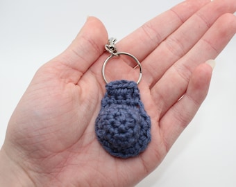 Sensory pop fidget keychain