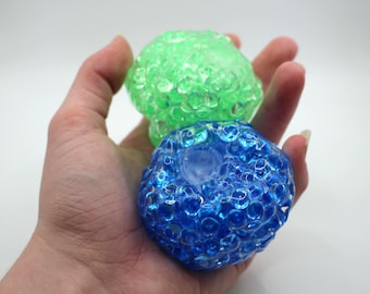 Fish bowl bead crunchy sensory stress ball