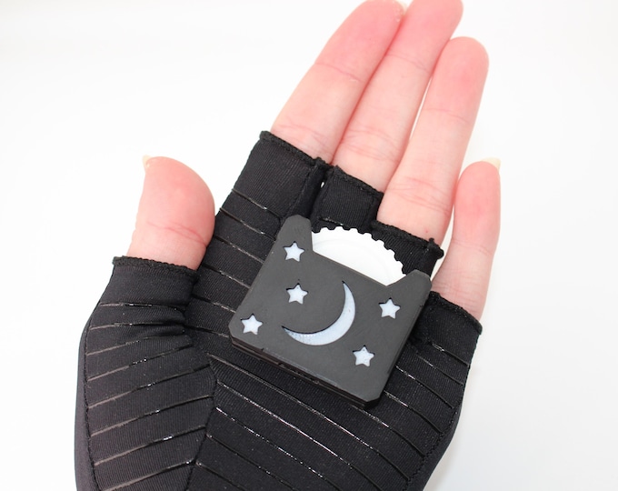 Featured listing image: Personalized spiky fidget clicking wheel