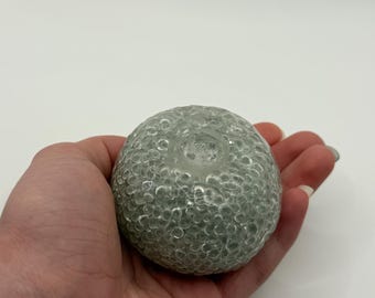 Glass crunchy sensory stress ball