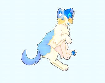 Beach Canine Fursona Adopt