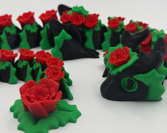 Rose flexi dragon