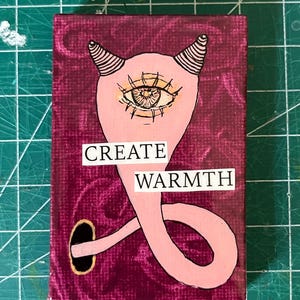 Create Warmth - Mini Canvas - Miniature Art