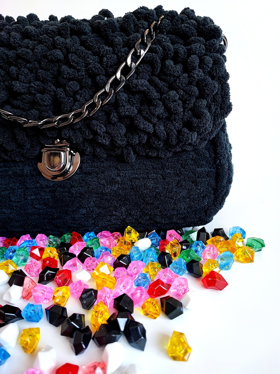 Gray quill furbie mono bag main image 1