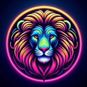 Lion Sticker | Waterproof, UV Resistant Vinyl Decal