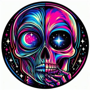 Alien Sticker | Waterproof, UV Resistant, Vinyl  Sticker Decal