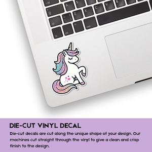Unicorn Sticker / UV Resistant, Waterproof Sticker Decal image 6