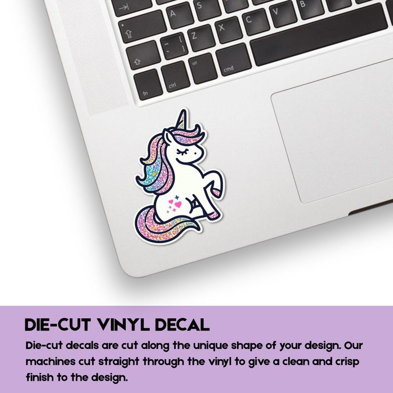 Unicorn Sticker / UV Resistant, Waterproof Sticker Decal image 6