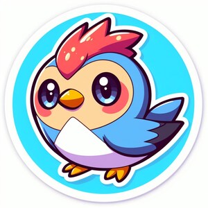 Bird | Waterproof, UV Resistant Vinyl Decal
