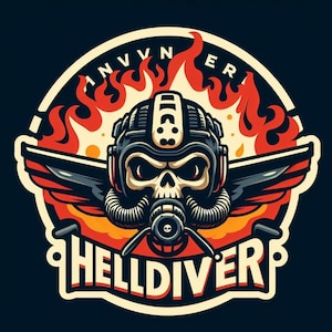 Helldiver Sticker | Waterproof Vinyl Decal