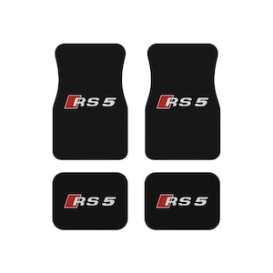 Rs5 Car Mats- Audi- Audi Car Mats- High-Quality and Customizable RS5 Car Floor Mats - Car Mats (Set of 4)