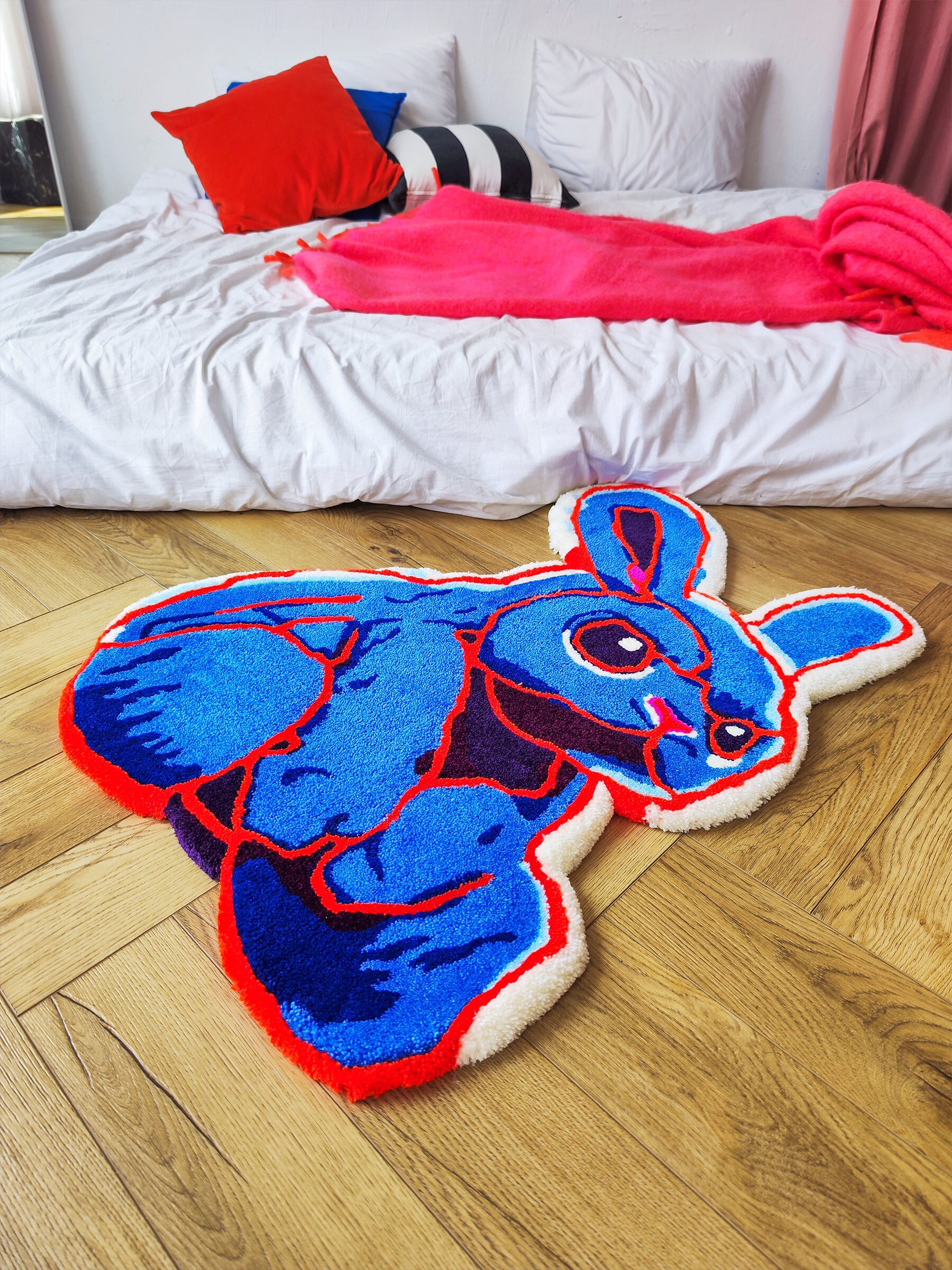Handmade Tuft Rug Handmade Custom Tuft Rug Personalized Design Perfect Gift Idea Custom ...