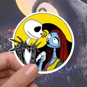 Jack & Sally (Disney Couple Sticker)