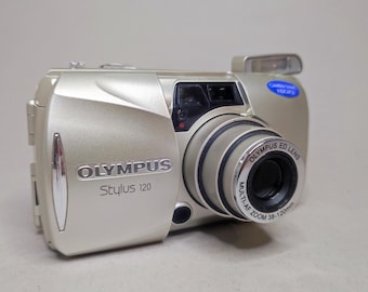 Olympus Stylus 120 Film Camera | Y2K All-Weather Zoom Point & Shoot