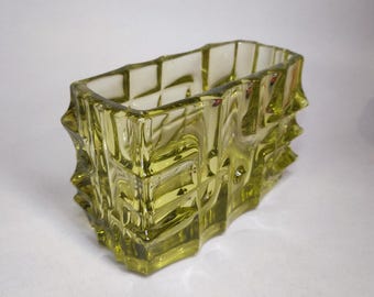 Vladislav Urban Sklo Union Rosice Vase 1968 Czech Mid Century Glass