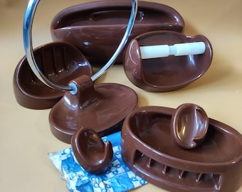 Vintage 1980s Bathroom Set – Lidija Series, Unused, Yugoslavia