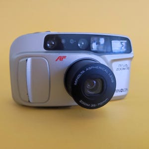 Minolta RIVA Zoom 70 Retro Camera for 35mm Film Point and Shoot Film Camera