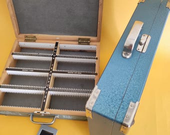 Vintage Wooden Slide or Negative Storage Box – Holds 200 Mounts