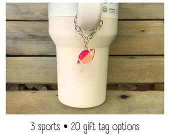 Charm para vaso deportivo - Charm para asa - Stanley - HydroJug - Owala - Simple Modern - HydroFlask - BruMate - Regalo para mujer - Regalo para ella