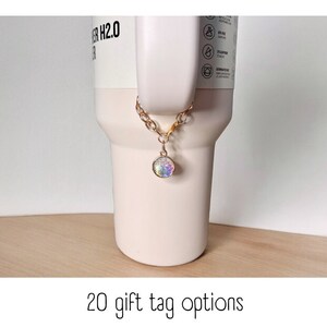 Tumbler Charm - Mermaid Scale - Handle Charm - Stanley - HydroJug - Owala - Simple Modern - HydroFlask - BruMate - Yeti - Gift for Women