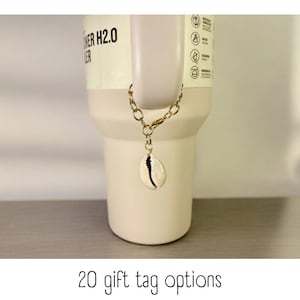 Tumblerberlock - Snäckskal - Handtagsberlock - Stanley - HydroJug - Owala - Simple Modern - HydroFlask - BruMate - Present till kvinnor - Present till henne