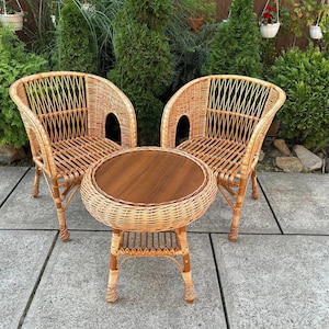 Rattan Accent Chairs Etsy UK