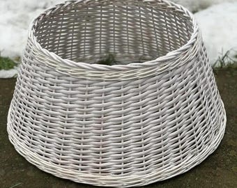 wicker christmas tree skirt christmas tree collar christmas tree stand natural tree skirt box wicker tree skirt