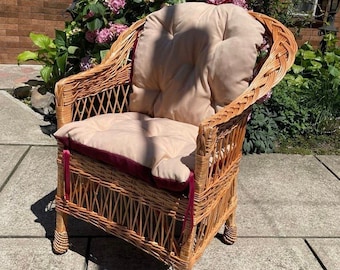 エトセトラ　藤の椅子　子供用　2〜3歳児 エトセトラ 藤の椅子 子供用 2〜3歳児 エトセトラ 藤の椅子 子供用