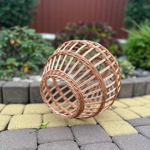 handmade wicker sphere lampshade natural rattan chandalier floor lampshade ecofriendly rattan hanging lamp pendant lighting lampshade