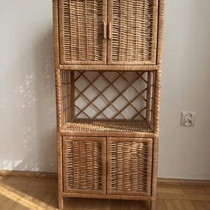 handmade wicker book shelf ecofriendly rattan cabinet bookcase rustic shoe storage cabinet natural rattan plant shelf wicker furniture
