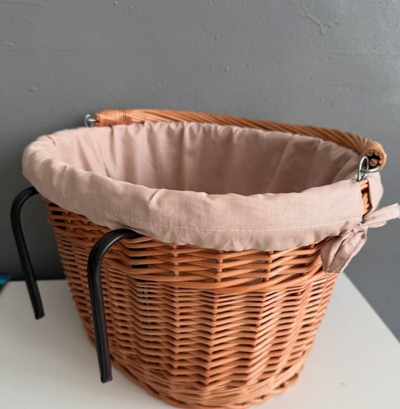 Rattan Fahrrad vorne Korb natrlicher Weidenfahrrad Korb handgemachtes  Weide Fahrradzubehr umweltfreundliche Fahrradtasche Rattan Fahrrad  Aufbewahrungskorb - Etsy.de