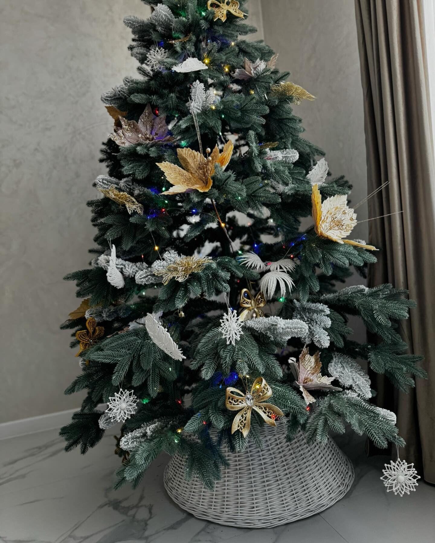 ecofriendly woven wicker christmas tree collar natural wicker christmas tree stand handmade wicker christmas tree skirt christmas decor