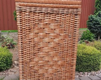 handmade laundry basket with lid ecofriendly wicker laundry hamper natural rattan storage baskets wicker organizer box bathroom storage bin